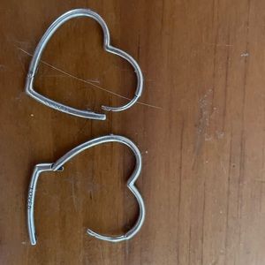 Pandora heart earrings